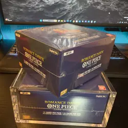 🔥One Piece TCG OP-01 BLUE BOTTOM Romance Dawn Booster Box with Display🔥 - Image 4