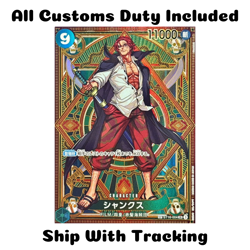 ONE PIECE TCG JAPANESE CARD OP11 A FIST OF DIVINE Parallel Shanks ST16-004 SP - Image 1