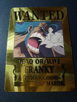 Franky One Piece Goddess Masters Anime Textured Holo Foil Waifu Girl Card - Image 1