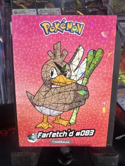 Farfetch'd #83 - Cracked Ice Holo - Crystal Collection 2024 - Pokemon Card - Image 1