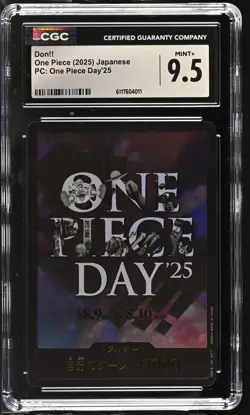 Don!! CGC 9.5 Mint+ 2025 Pc: One Piece Day'25 One Piece Japanese - Image 1
