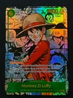 One Piece - Proxy Card EN - DIY Fan made - Monkey D Luffy - Image 1