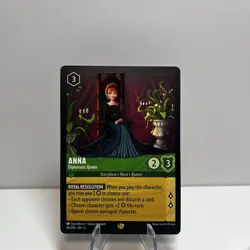 Disney Lorcana Anna Diplomatic Queen 85/204 Legendary Shimmering Skies Cold Foil - Image 1