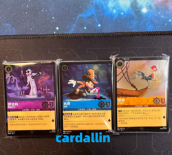 2025 Disney Lorcana Chinese card game Promo Mickey Mouse yzma heihei Foil - Image 3