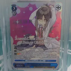 BGS 10 Black Label ENG Weiss Schwarz Logical Witch Rio Futaba SP Silver Stamp - Image 4