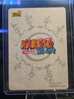 Naruto Kayou Naruto Uzumaki NR-20th-001 20th Anniversary Stamp Promo Card NM - Image 2