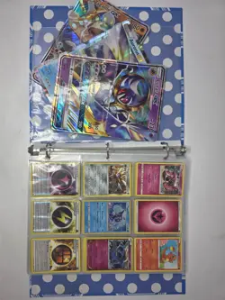 Pokemon Card Lot 150+ Cards w/ Binder GX Holo Rare Bulk Collection - Image 2