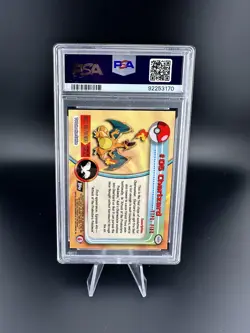 Pokemon Card PSA 6 NM Charizard 1999 Topps TV Ultra Rare #6 - Image 2