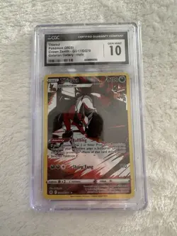 CGC 10 Thievul GG17/GG70 Crown Zenith Secret Illustration Rare Pokemon Card - Image 1