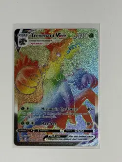 Trevenant VMAX 206 Evolving Skies Rainbow Secret Rare NM - Mint Card Pokemon TCG - Image 1