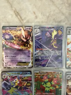 Pokemon Card Lot 12 Cards EX/V/Full Art Mewtwo EX Iron Hands EX + More NM/M - Image 2