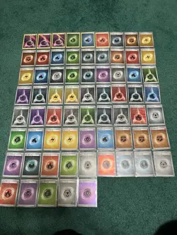 Pokemon Lot of 72 Holo Energy cards Pokemon TCG - Image 1