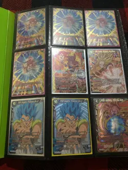 Full Binder 360 Dragon Ball Super Tcg Cards All NM/M No Commons Look!! Read Disc - Image 1