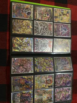 Full Binder 360 Dragon Ball Super Tcg Cards All NM/M No Commons Look!! Read Disc - Image 5