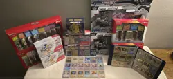 Pokemon TCG Card Lot Shining Spark Pikachu Kyurem Eevee Boxes Tins Binder - Image 1