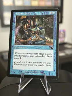MTG - Rhystic Study - Prophecy - 1x NM (Magic: The Gathering) - Image 1