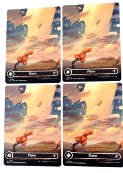 4x Plains (0262) (Borderless) - Edge of Eternities (EOE) - EN - L 0262 - Image 1