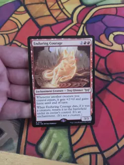 Enduring Courage Duskmourn: House of Horror MTG NM - Image 1