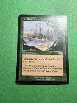 **Urza's Saga** ~Exploration~ MTG: Magic the Gathering, Moderate Play (MP) - Image 2