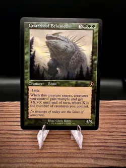 Craterhoof Behemoth (Retro Frame) Innistrad Remastered Regular 480, MTG - Image 1