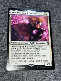 MTG Magic The Gathering - Arachne, Psionic Weaver - SPM 0002 - Regular NM - Image 1