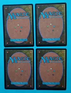 Magic the Gathering MTG Urza's Saga ENDOSKELETON X 4 LP/EX U 1998! - Image 2