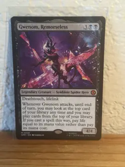 Magic: The Gathering Gwenom, Remorseless Legendary Creature Marvel Spider-Man 5… - Image 1