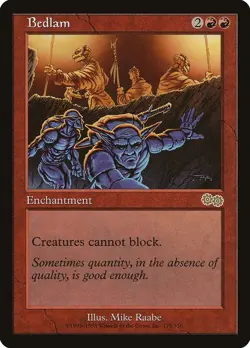 Bedlam #175 (Pack Fresh) - MTG: Urza's Saga (USG) - Image 1