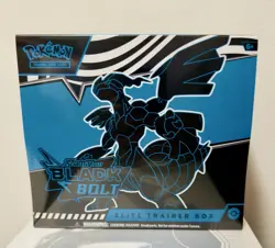 Black Bolt ETB - Sealed Elite Trainer Box Pokemon TCG - Image 1