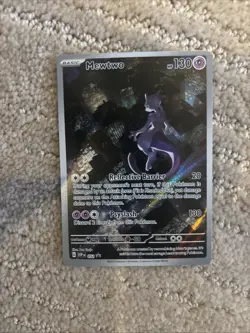 Pokemon Card TCG - Mewtwo SVP 052 Promo Scarlet & Violet 151 Near Mint - Image 1