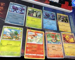 Lot of 8 Pokemon TCG Cards - Image 1