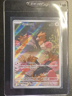 Spearow Full Art IR 151/132 Pokemon TCG Mega Evolution Illustration Rare NM - Image 4