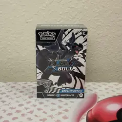 Pokemon TCG Scarlet & Violet Black Bolt Booster Bundle Sealed - Image 1