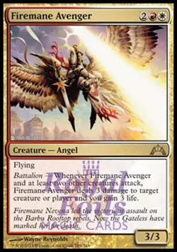 Firemane Avenger 1x FOIL GTC MTG Gatecrash Rare MINT red white - Image 1