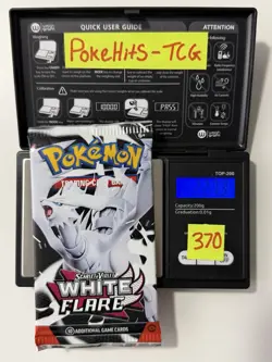(HEAVY)🔥 22.73g Pokemon TCG White Flare Booster Pack Factory Sealed✅ - Image 1