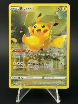 Pikachu GG30/GG70 Crown Zenith Galarian Gallery NM Pokemon - Image 1