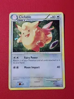 Pokemon Clefable Holo Rare Call of Legends 1/95 LP Holo - Image 1