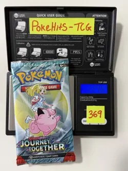 (HEAVY)🔥22.46g Pokemon TCG Journey Together Booster Pack Factory Sealed ✅ - Image 1