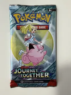 (HEAVY)🔥22.46g Pokemon TCG Journey Together Booster Pack Factory Sealed ✅ - Image 2