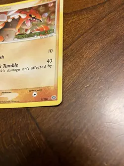 Groudon 5/106 EX Emerald Reverse Holo Stamped Pokemon 2005 - Image 3