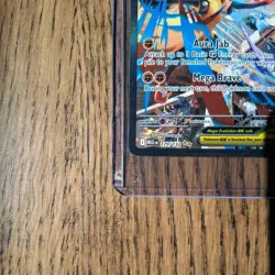 Pokemon Mega Lucario EX Full Art Holo 340 HP 179/132 Special Rare Me01 - Image 2