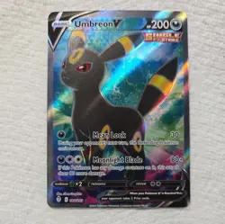 Pokemon TCG Evolving Skies Umbreon V 188/203 (Full Art) NM - Image 2