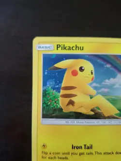 Pokemon Pikachu 28/73 Shining Legends Sun & Moon Holo - Image 3