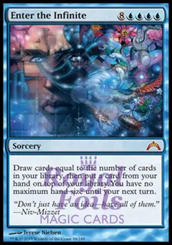 Enter the Infinite 1x FOIL GTC MTG Gatecrash Mythic MINT blue - Image 1