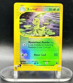 Bayleef 71/165 Reverse Holo Pokemon Expedition 2002 Wotc Vintage LP/NM - Image 2