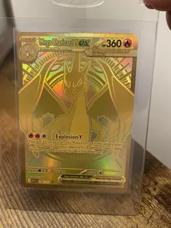 Mega Charizard Y ex ASC EN 294/217 GOLD Hyper Rare Pokemon Ascended Heroes - Image 1