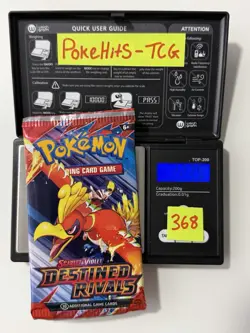 (HEAVY)🔥22.35g Pokemon TCG Destined Rivals Booster Pack Factory Sealed✅ - Image 1