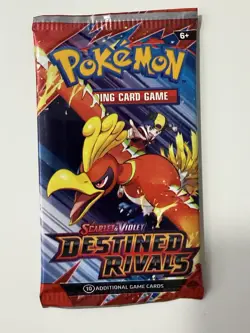 (HEAVY)🔥22.35g Pokemon TCG Destined Rivals Booster Pack Factory Sealed✅ - Image 2