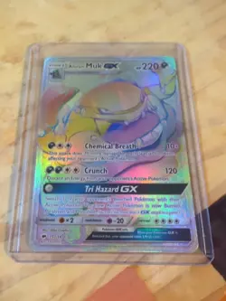 2017 Pokemon Burning Shadows GX Lot Alolan Muk, Tapu Fini, and Tapu Bulu - Image 2