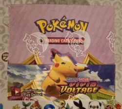 Pokemon TCG: Sword & Shield - Vivid Voltage Booster Box - 36 Packs 820650817496 - Image 1